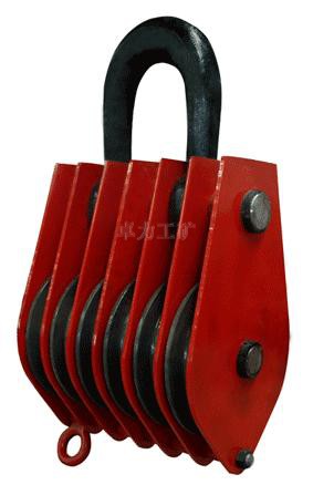 吊環(huán)型六輪滑車，軸套吊環(huán)型六輪滑車，滑車